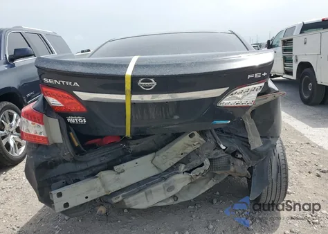 2015 Nissan Sentra S z USA, uszkodzony, nr VIN 3N1AB7APXFY277663